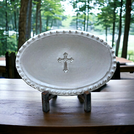 Oval Cross Tray Savannah