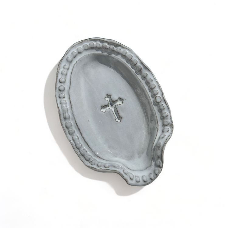 Spoon Rest w/Cross Savannah