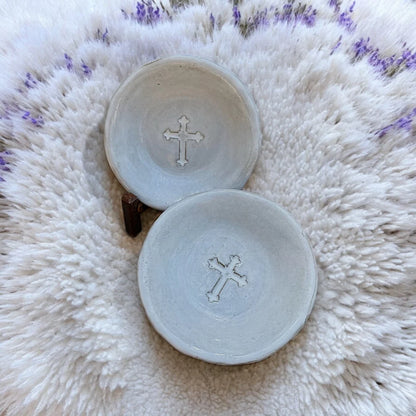 Ring Dish w/Cross St. Simons 4" & Easel Bundle