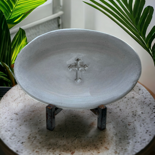 Oval Cross Tray St. Simons