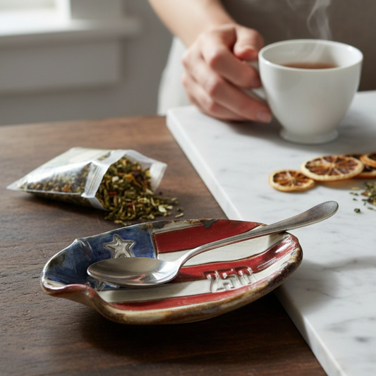 Celebrate America 250! Spoon Rest Flag