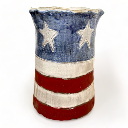 Utensil Holder - Flag