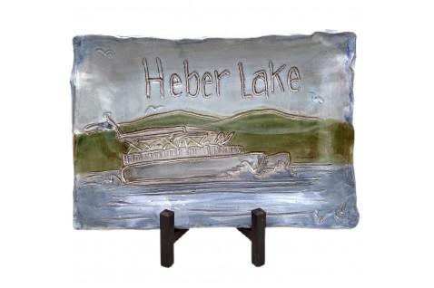 Heber Lake 6" X 9" Tray Pontoon Boat