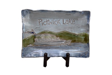 Picwic Lake 6" X 9" Tray Pontoon Boat