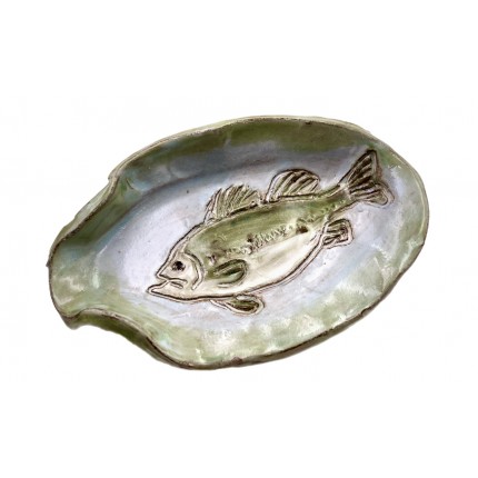  Spoon Rest w/Fish FOR THE HOME