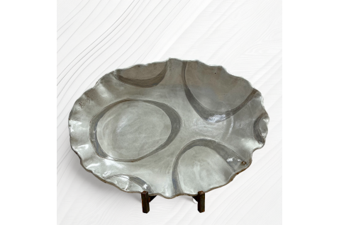 Capri XLg Oval Serving Platter 18” x 13”
