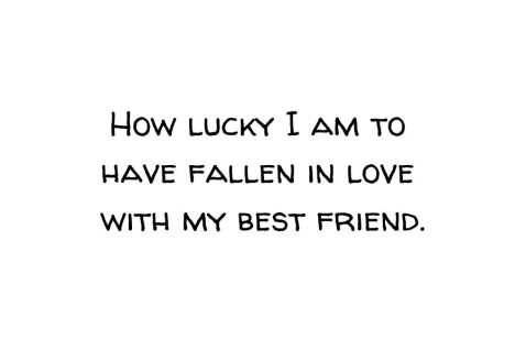 How Lucky I am to have…