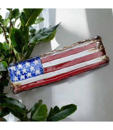 Hostess Tray Flag 16" X 5"