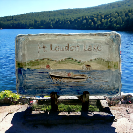 Ft. Loudon Lake 6" X 10" Tray