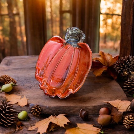 Orange Pumpkin Spoon Rest